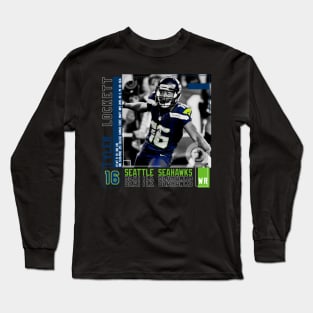 Tyler Lockett Paper Poster Long Sleeve T-Shirt